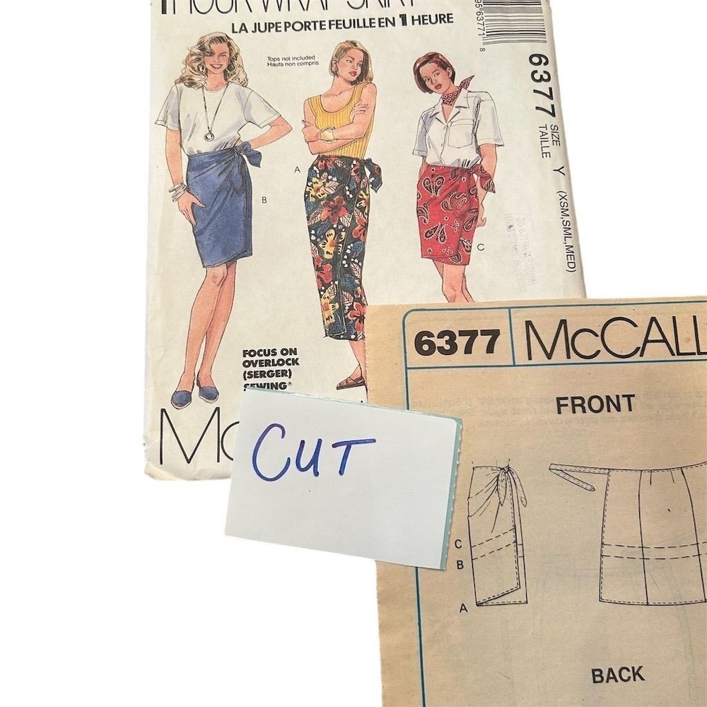Vintage 90s Y2K McCall's Uncut Sewing Patterns Lot - Dresses & Skirts (6) - Picture 5 of 16
